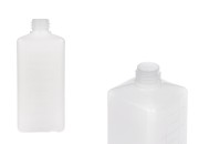 Plastična četvrtasta poluprovidna boca 500mL (PP28) - 12 kom-slika_proizvoda