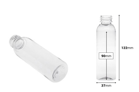 Providna plastična flaša 100mL (24/410) - 12 kom-dimenzije_slike