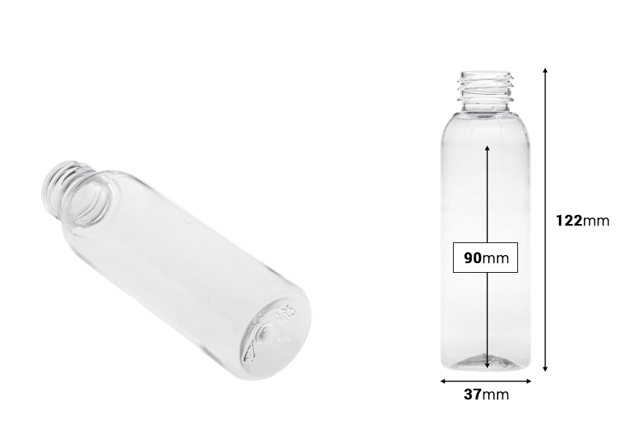 Providna plastična flaša 100mL (24/410) - 12 kom-dimenzije_slike