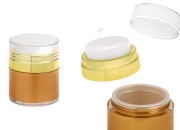 Plastična airless bočica 30mL sa poklopcem u zlatnoj boji-slika_proizvoda
