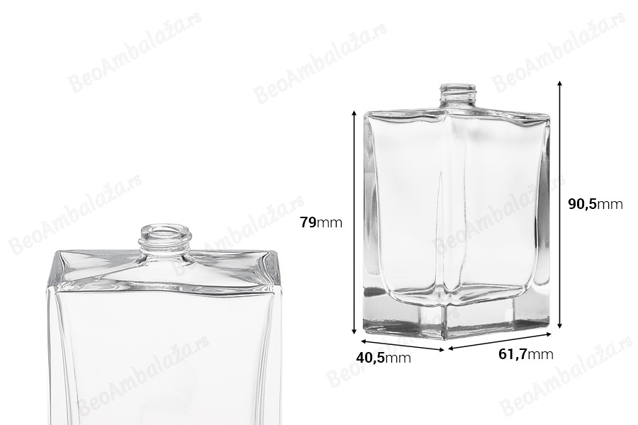 Luksuzna četvrtasta staklena bočica za parfem 100mL (15/400)-dimenzije_slike