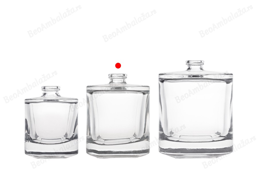 Luksuzna parfemska bočica 50 mL sa sigurnosnim Crimp zatvaranjem od 15 mm-grupa_slika