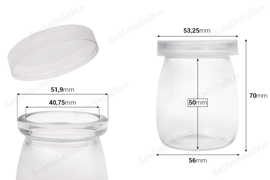 Okrugla teglica 100 mL sa plastičnim poklopcem-dimenzije_slike
