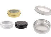Aluminijumska kutijica 100mL sa prozorom na poklopcu -12 kom-slika_proizvoda