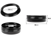 Aluminijumska kutijica 100mL sa prozorom na poklopcu -12 kom-dimenzije_slike
