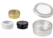 Aluminijumska kutija 150mL sa prozorom na poklopcu - 12 kom-slika_proizvoda