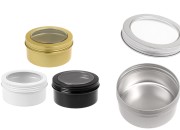 Aluminijumska kutija 200mL sa prozorom na poklopcu - 12 kom-slika_proizvoda