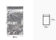 Zip kesica 100x175mm sa providnom prednjom i aluminijumskom zadnjom stranom (mogućnost termo zatvaranja) - 100 kom-dimenzije_slike