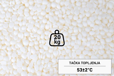 Biljni sojin vosak u obliku pastila - kutija od 20 kg-1