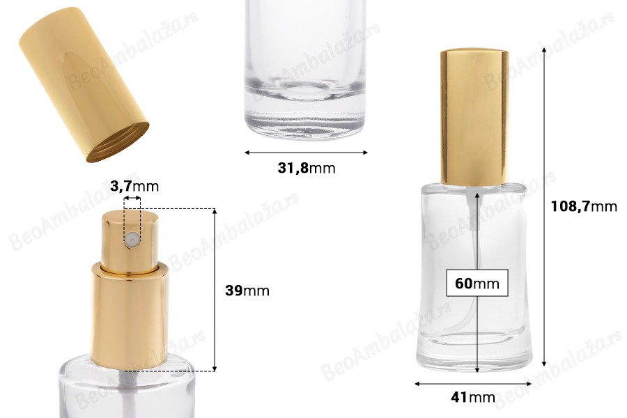 Staklena ovalna bočica 30mL (18/415) sa sjajno zlatnim sprejom za parfeme - (minimalna porudžbina 1 kutija)-dimenzije_slike