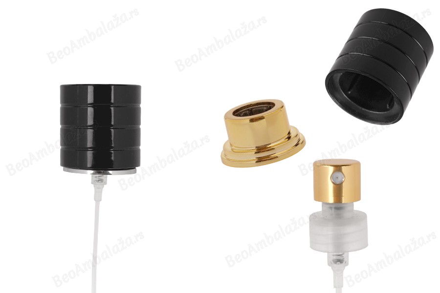 Set - sprej PP15 u zlatnoj ili srebrnoj boji sa crnim plastičnim zatvaračem (za 100mL)-slika_proizvoda