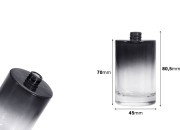 Staklena cilindrična parfemska bočica od 50mL, PP15-dimenzije_slike