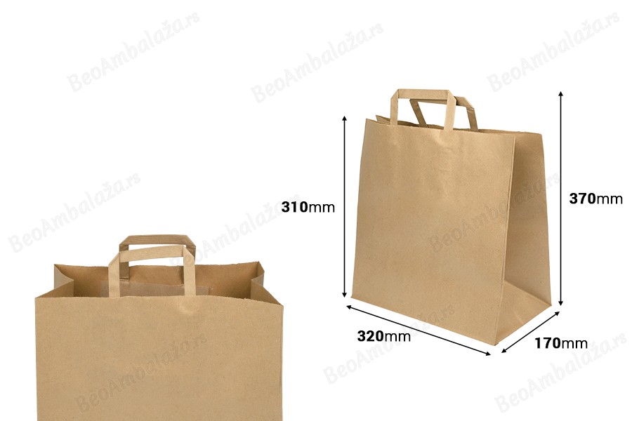Papirna natron kesa 320x170x310mm - 25 kom-dimenzije_slike