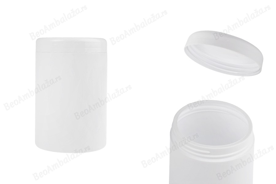 Plastična bela kutija 1000mL - bez zatvarača - 12 kom-slika_proizvoda
