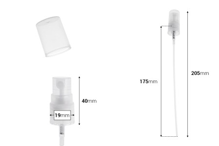 Plastični providni sprej 18/410 sa providnim zatvaračem-dimenzije_slike