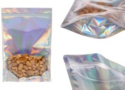 Aluminijumske DoyPack kesice sa zipom 200x50x300 mm, transparentnom prednjom stranom, ovalnim dnom i sa mogućnošću termo zatvaranja  – 50kom-slika_proizvoda