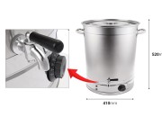 Mašina za topljenje voska-dimenzije_slike