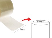 Termoskupljajuća perforirana plastična folija širine 173 mm - dužina metar (f 110.2)-dimenzije_slike