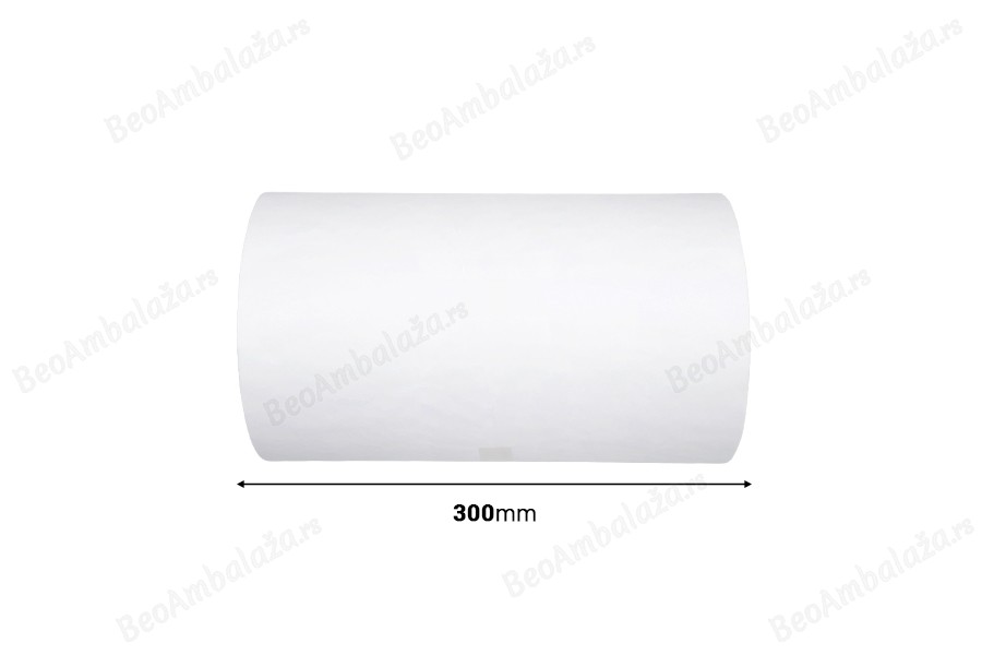 Beli papir za umotavanje paketa u rolni od 840 metara - širine 300 mm-dimenzije_slike