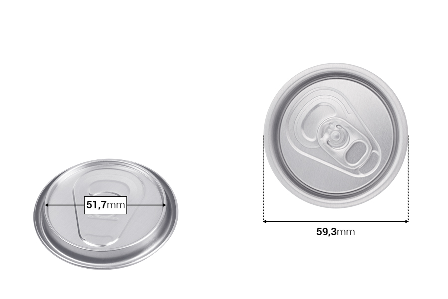 Aluminijumski zatvarač (mali otvor) za plastične limenke 21-75- (zahteva upotrebu mašine za zatvaranje) - 50 kom-dimenzije_slike