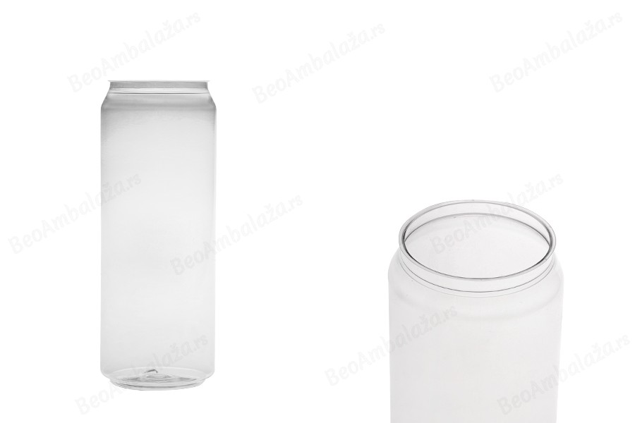 Providna (PET) plastična limenka 500mL bez poklopca - 100 kom-slika_proizvoda