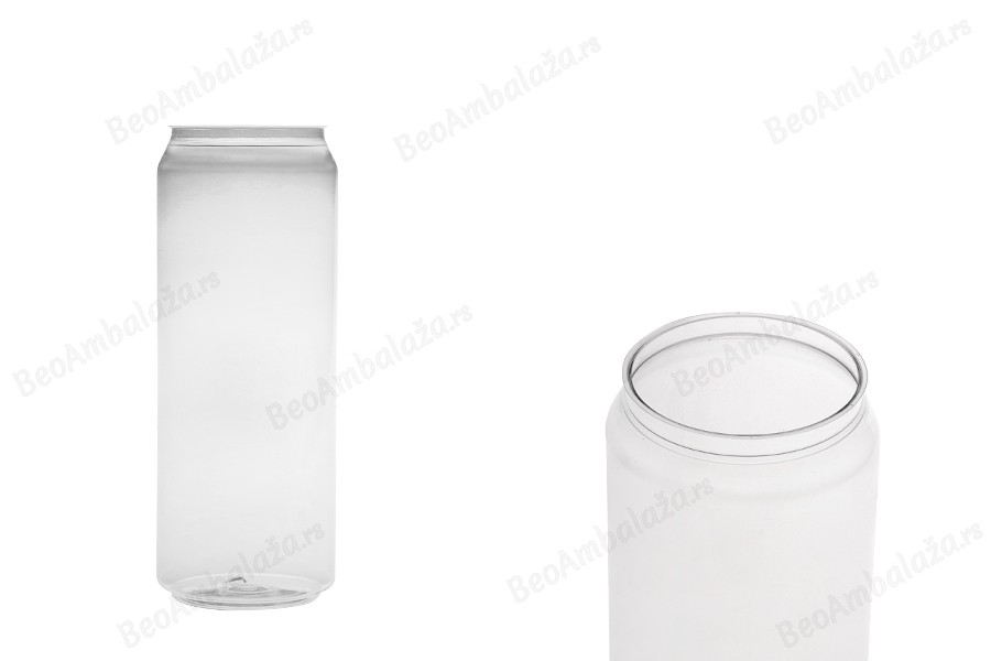 Providna (PET) plastična limenka 500mL bez poklopca - 100 kom-slika_proizvoda