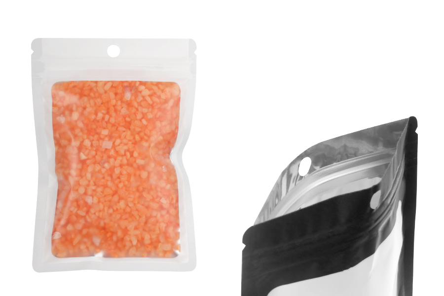 Aluminijumske kesice sa „zip“ zatvaranjem 100x145 mm, sa providnom prednjom stranom i mogućnošću termo zatvaranja - 100 kom-slika_proizvoda