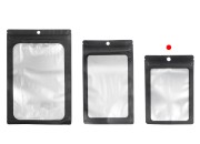 Aluminijumske kesice sa „zip“ zatvaranjem 100x145 mm, sa providnom prednjom stranom i mogućnošću termo zatvaranja - 100 kom-grupa_slika