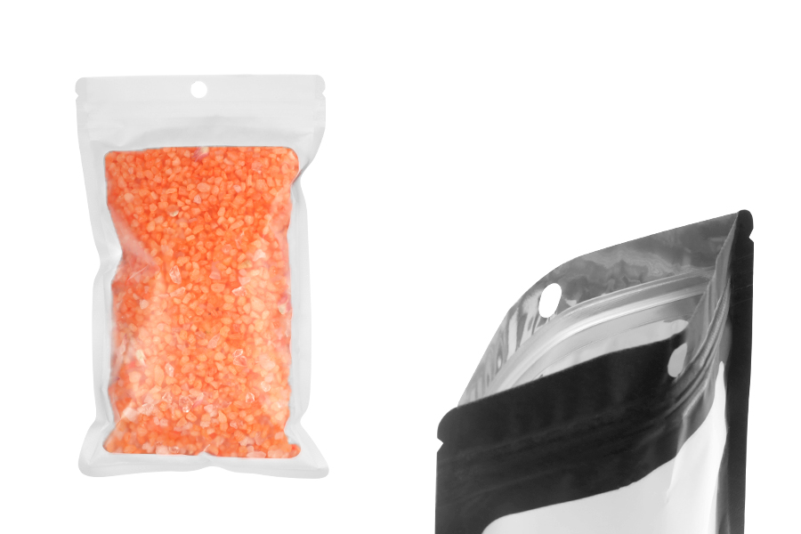 Aluminijumske kesice sa „zip“ zatvaranjem 120x200 mm, sa providnom prednjom stranom i mogućnošću termo zatvaranja - 100 kom-slika_proizvoda