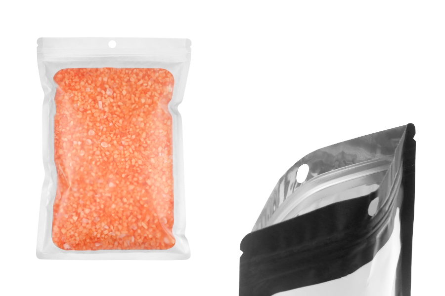 Aluminijumske kesice sa „zip“ zatvaranjem 155x235 mm, sa providnom prednjom stranom i mogućnošću termo zatvaranja - 100 kom-slika_proizvoda