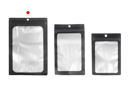 Aluminijumske kesice sa „zip“ zatvaranjem 155x235 mm, sa providnom prednjom stranom i mogućnošću termo zatvaranja - 100 kom-grupa_slika