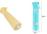 Plastična dopunjiva bočica sa raspršivačem od 300 mL, u različitim bojama-dimenzije_slike