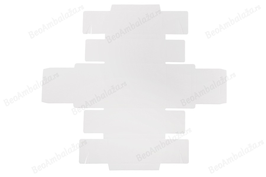 Kartonska kutija (300gsm) za pakovanje 110x80x45 mm na izvlačenje sa providnim spoljašnjim delom, bele ili kraft boje - 12 kom-grupa_slika