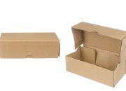 Kartonska kutija za pakovanje 170x80x55 mm od troslojnog kartona, samosklapajuća - 10 kom Kartonska kutija za pakovanje 170x80x55 mm od troslojnog kartona, samosklapajuća - 10 kom