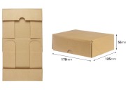 Kartonska kutija za pakovanje 170x125x55 mm od troslojnog kartona, samosklapajuća - 10 kom Kartonska kutija za pakovanje 170x125x55 mm od troslojnog kartona, samosklapajuća - 10 kom