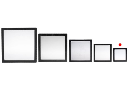 Plastični ram za izlaganje proizvoda 67x20x67 mm sa folijom - 10 kom-grupa_slika