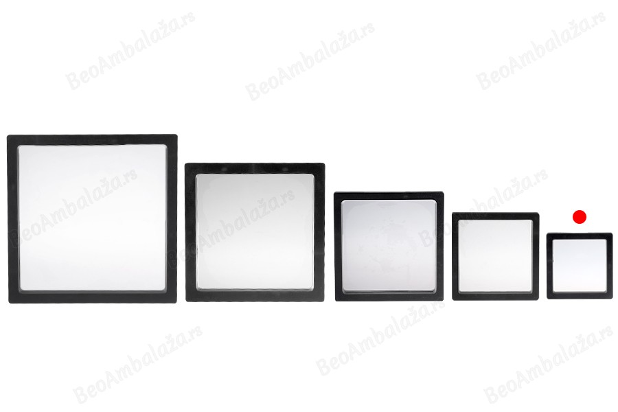Plastični ram za izlaganje proizvoda 67x20x67 mm sa folijom - 10 kom-grupa_slika