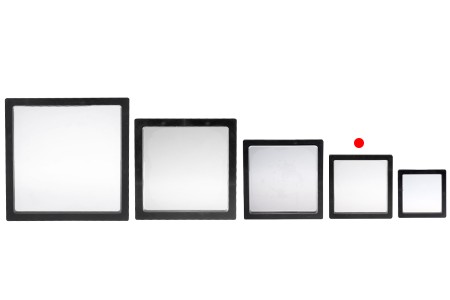 Plastični ram za izlaganje proizvoda 87x20x87 mm sa folijom - 10 kom-grupa_slika