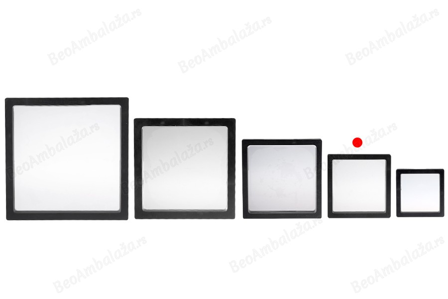 Plastični ram za izlaganje proizvoda 87x20x87 mm sa folijom - 10 kom-grupa_slika