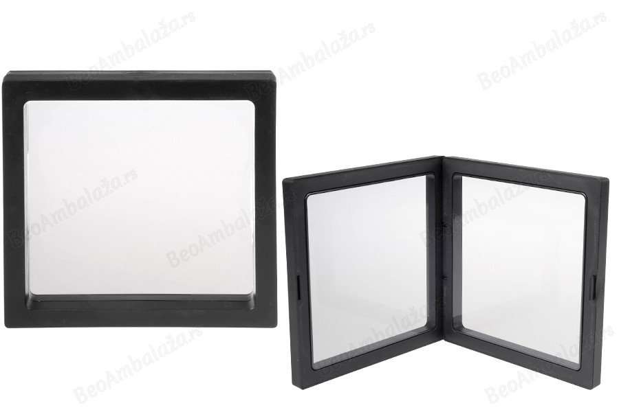 Plastični ram za izlaganje proizvoda 137x20x137 mm sa folijom - 10 kom-slika_proizvoda