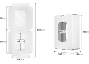 Kartonska kutija za pakovanje proiyvoda 136x100x46 mm sa unutrašnjom zaštitnom folijom - 20 kom-dimenzije_slike