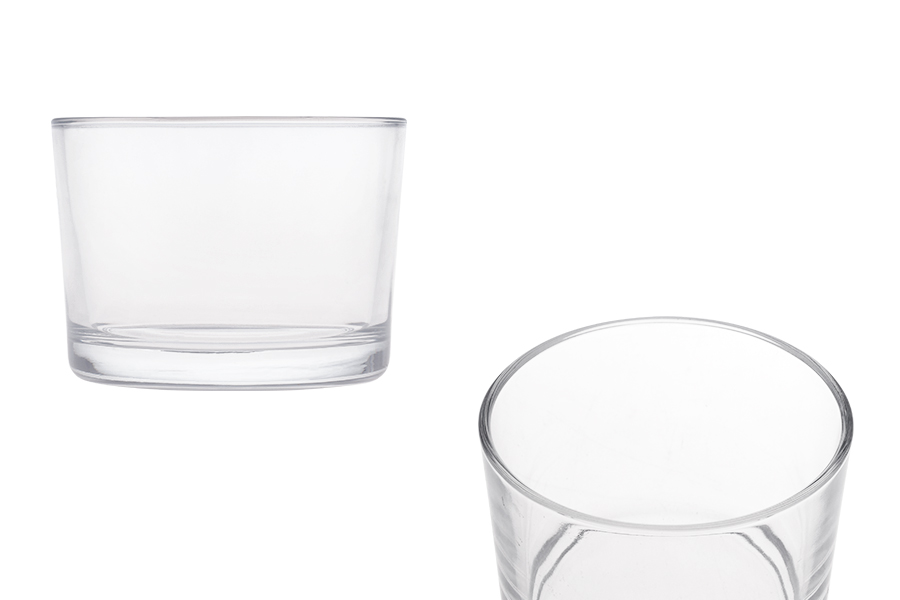 Staklena cilindrična posuda 190 mL (80x60 mm) Staklena cilindrična posuda 190 mL (80x60 mm)