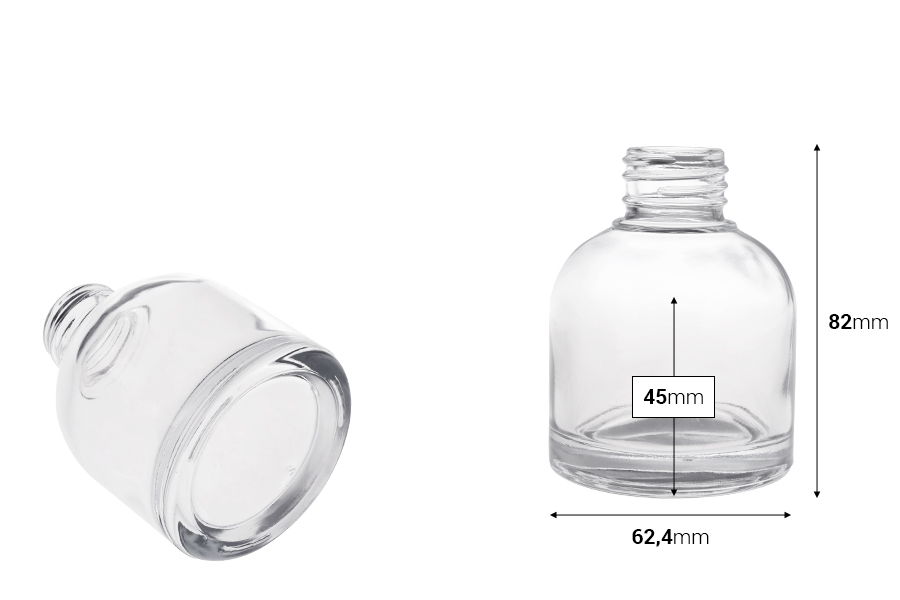 Cilindrična staklena bočica od 100 mL (PP 28) za osveživač prostora Cilindrična staklena bočica od 100 mL (PP 28) za osveživač prostora
