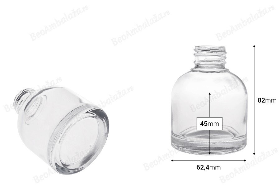 Cilindrična staklena bočica od 100 mL (PP 28) za osveživač prostora-dimenzije_slike