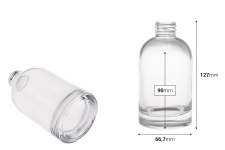 Cilindrična staklena bočica od 200 mL (PP 28) za osveživač prostora-2