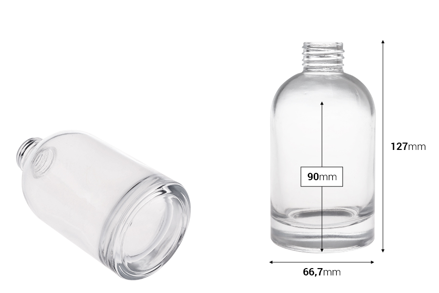 Cilindrična staklena bočica od 200 mL (PP 28) za osveživač prostora Cilindrična staklena bočica od 200 mL (PP 28) za osveživač prostora