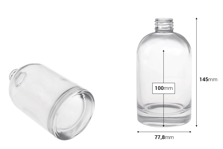 Cilindrična staklena bočica od 350 mL (PP 28) za osveživač prostora Cilindrična staklena bočica od 350 mL (PP 28) za osveživač prostora