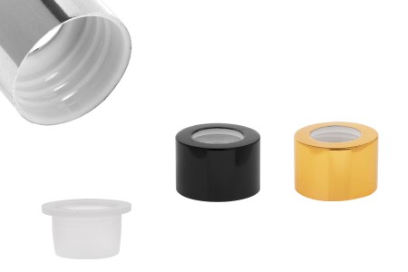 Aluminijumski zatvarač PP28 sa otvorom za štapiće i posebnim čepom za osveživač prostora-slika_proizvoda