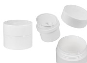 Plastična dopunjiva teglica 100mL sa zatvaračem i plastičnim međupoklopcem-slika_proizvoda