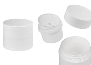 Plastična dopunjiva teglica 50mL sa zatvaračem i plastičnim međupoklopcem-slika_proizvoda